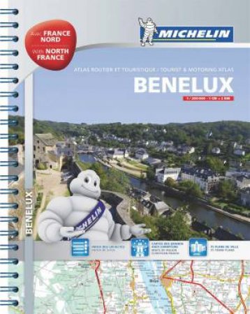 Michelin Atlas: Benelux with North of France 2014 by Michelin