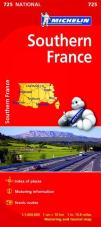 Southern France Map 2015 by Michelin