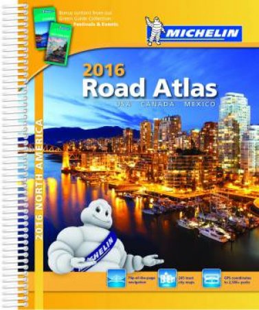 Michelin USA, Canada & Mexico Atlas 2016 by Michelin