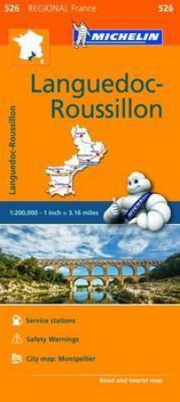 Michelin Regional Maps: Languedoc-Roussillon by Michelin