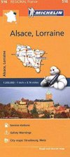 Michelin Regional Maps Alsace Lorraine