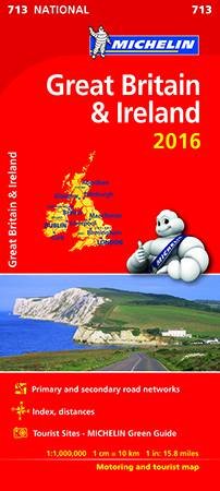 Great Britain & Ireland Map 2016 by Various