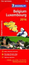 Belgium  Luxembourg Map 2016