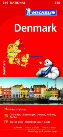 Michelin Map: Denmark 2017 by Michelin