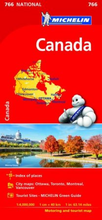 Michelin Map: Canada 2017 by Michelin