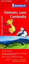 Michelin Map Vietnam Laos Cambodia 2017