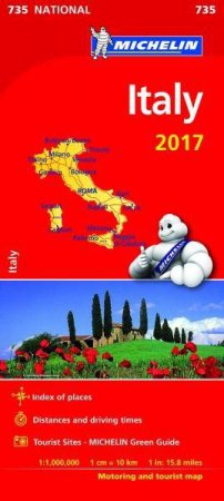 Michelin Italy 2017 National Map 735 by Various