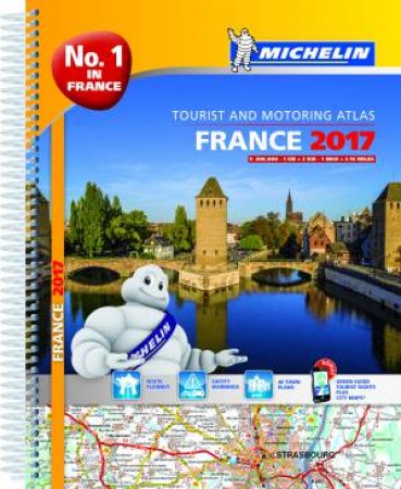 Michelin Atlas: France 2017 by Michelin