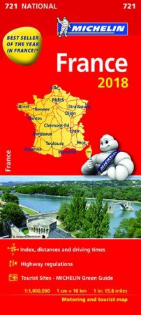 Michelin France Map 2018 by Various