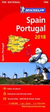 Michelin Spain  Portugal Map 2018