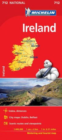 Michelin Map: Ireland 2019 by Various