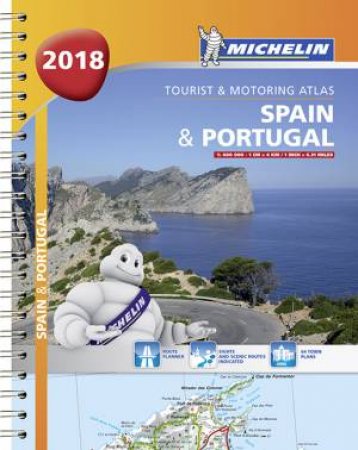 Michelin Spain & Portugal Atlas 2018 by Various