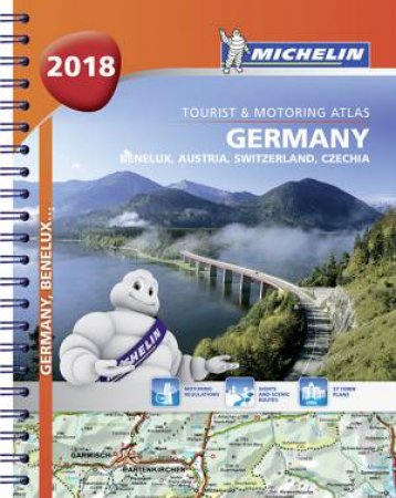 Michelin Germany/Austria Atlas 2018 by Various