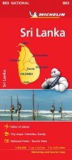 Michelin Map Sri Lanka 2019