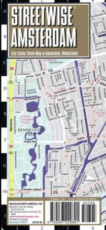 Streetwise Map Amsterdam by Michelin & Max Jackson