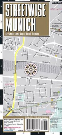 Streetwise Map Munich by Michelin