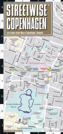 Streetwise Map Copenhagen by Michelin