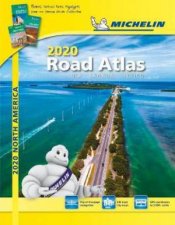 Tourist  Motoring Road Atlas 2020  USA Canada Mexico A4Spiral