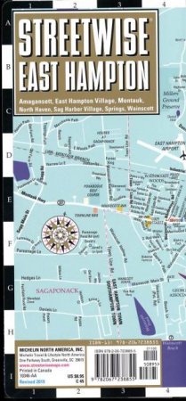 Michelin Streetwise Map East Hampton by Various