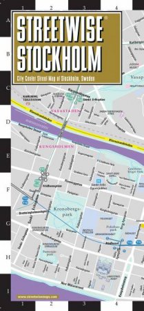 Michelin Streetwise Map Stockholm by Various