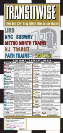 Michelin Streetwise Map New York Transitwise by Various