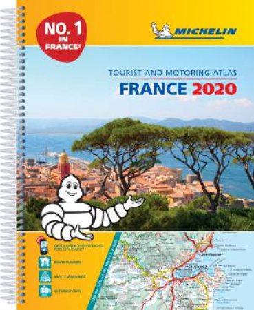 Michelin France Spiral Motoring Atlas 2020 by Various