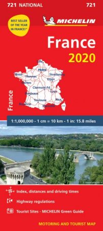 Michelin France Map 2020 by Various