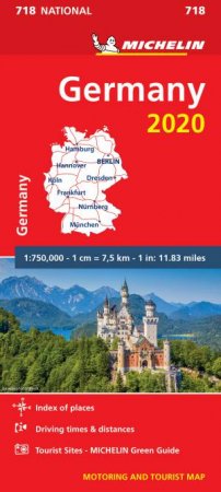 Michelin Germany Map 2020 by Various