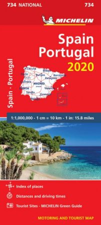 Michelin Spain & Portugal Map 2020 by Various