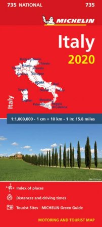 Michelin Italy Map 2020 by Various