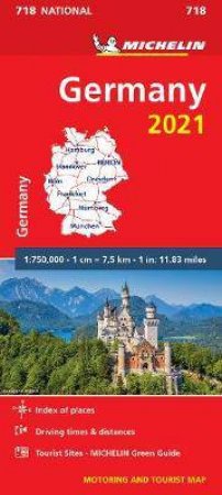 Germany Map 718 2021 by Various