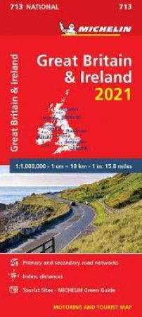 Great Britain Ireland Map 713 2021 by Various