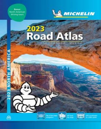 USA, Canada, Mexico 2023 - Road Atlas (A4-Spiral) by Various