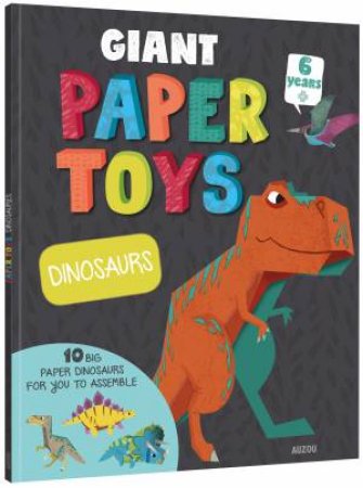 Giant Paper Toys Dinosaurs by Jonas le Saint