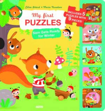 My First Puzzles: Sam Gets Ready For Winter by Cline Portard & Maria Neradova