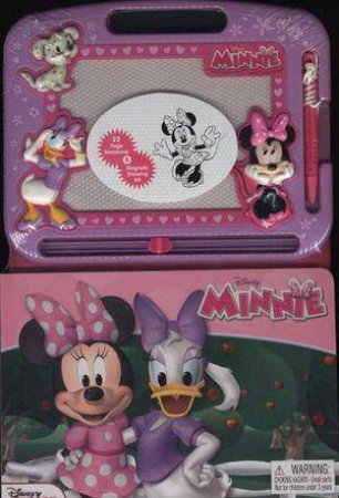 Disney Minnie - Learning Book with Magnetic Drawing Pad by Various