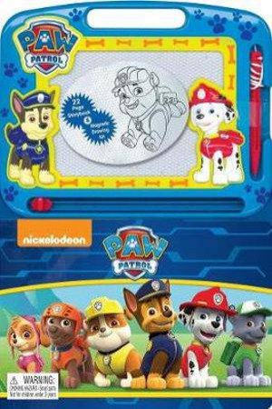 Paw Patrol - Learning Book with Magnetic Drawing Pad by Various