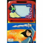 Disney Mulan Storybook And Magnetic Drawing Kit