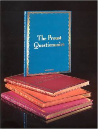 The Proust (pink) Questionnaire by SERVAT HENRY-JEAN