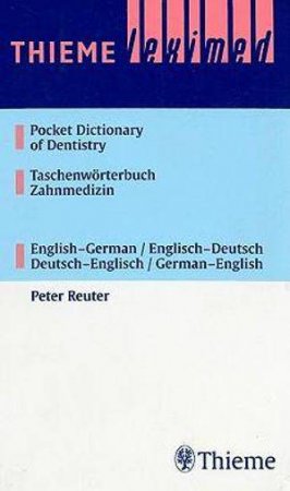 LexiMed Pocket Dictionary of Denistry by Peter Reuter