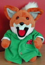 Basil Brush Plush Talking Hand Puppet