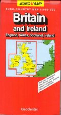 GeoCenter Euro Map Great Britain  Ireland