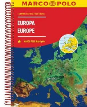 Marco Polo Road Atlas Europe by Various