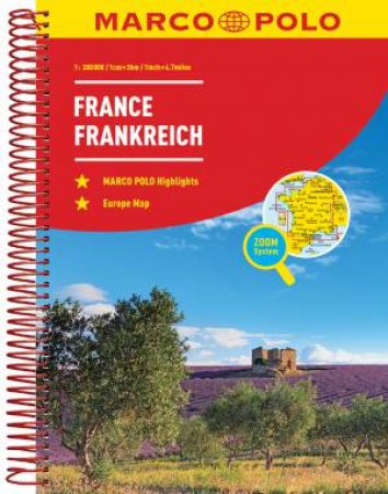 France Marco Polo Road Atlas by Various