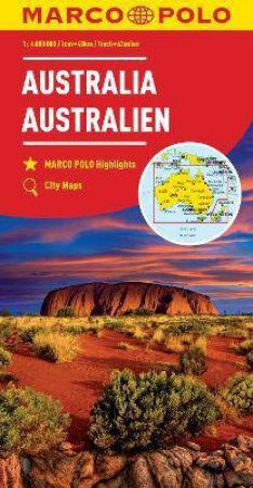 Australia Marco Polo Map by Various