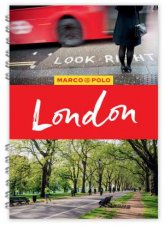 London Marco Polo Spiral Guide With Pull Out Map