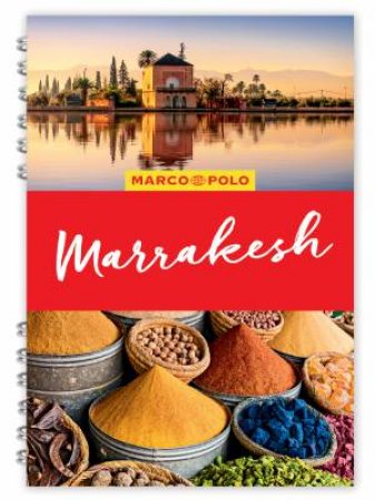 Marrakesh Marco Polo Spiral Guide With Pull Out Map by Various