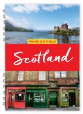 Scotland Marco Polo Spiral Guide With Pull Out Map