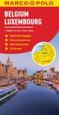 Belgium And Luxembourg Marco Polo Map