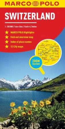 Switzerland Marco Polo Map by Various